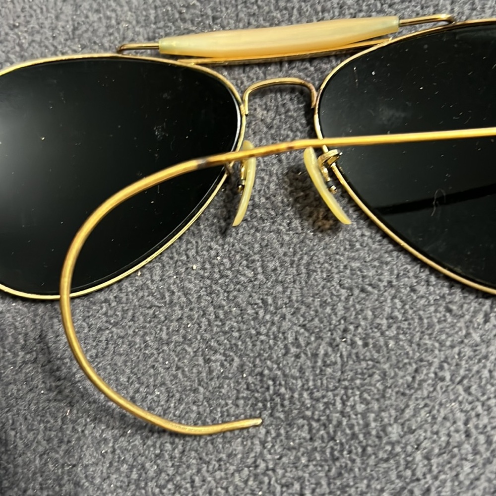 Vintage Ray Ban Aviator Outdoorsman Glasses with Original Case - Picture 8 of 11